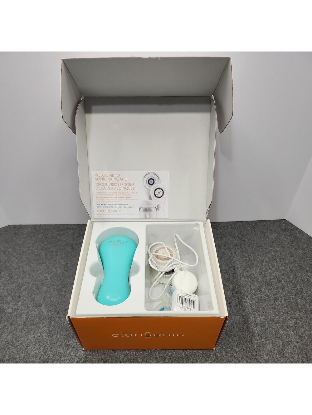 Clarisonic Mia 2 Teal Sonic Skin Cleansing System with Extra Brush Heads